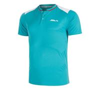 Siux Massima Performance con la Maglietta Electra Stupa Scopri la versatilità e il comfort della maglietta Electra Stupa per uomini, un capo perfetto per il gioco del padel. Realizzata al 100% in poli