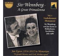 Siv Wennberg Siv Wennberg: A Great Primadonna - Volume 1 (CD) Album