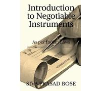 Siva Prasad Introduction to Negotiable Instruments (Tascabile)