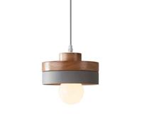SIVAJI Lampada A Sospensione Macaron Personalizzata Lampade A Sospensione Con Paralume Colorato Di Illuminazione Da Soffitto Minimalista Lampadario Romantico Moderno Con Legno Per Camera Letto
