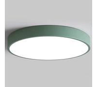 SIVAJI Plafoniere Creative Circolari Luci Personalizzate per Pannelli Metallici Lampada da Soffitto A Luce Tricolore Industriale A Risparmio Energetico per Cucina, Camera da Letto, Soggiorno