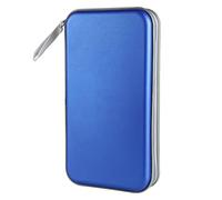 Siveit - Raccoglitore per CD/DVD, capacità 80, resistente, colore: blu