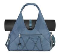 SIVENKE Borsa Sportiva Borsa da Yoga per Donna con Scomparto per Scarpe e Scomparto impermeabile Borsa da Viaggio trasporto per tappetini da yoga Borsa per il tempo libero Piscina Palestra