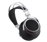 SIVGA Luan Hi-Fi Over-Ear Dynamic Driver Open-Back Wood Wired Cuffie con cavo staccabile, Auricolare professionale per audiofili, per casa, per studio (nero)