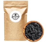 SIVIFOOD uvetta nera Jumbo senza zuccheri aggiunti 300g - Naturale, dolce e succosa non solforate - Qualità premium - Ideale per snack, dolci, muesli o cucina - 100% frutta essiccata uva passa nera