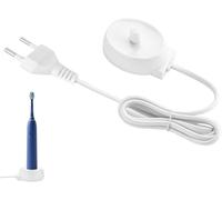 SIVITE Caricatore per Spazzolino Elettrico Compatibile con Braun Oral B Modello 3757, Base Induttiva IP67 Impermeabile, Cavo 100cm EU per Serie iO Pro Genius Vitality, Bianco