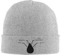 SIVMZFYQEL Classico Unisex Slouchy Beanie Nove Pollici Unghie Band Aggiungere violenza Accessori Inverno Caldo Teschio Lavorato a Maglia Cappello Cappello cap NIN 9Nails Cappelli Cofano