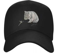 SIVMZFYQEL Classico Wombat E Blu Wren Amici con Firma Superba Fata Blu Fata Wren A Casquette cap Visiere Cappello