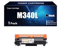 SIWANYS Cartucce di toner compatibili con Ricoh M340L. Funzionano con stampanti Ricoh M340, M340F, M340W, M340FW, P200, P201W, SP230DNW, SP230FNW, senza chip. Stampa trasparente.,Black-1 piece