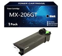 SIWANYS MX-206GT Cartuccia Toner di Ricambio per Sharp MX-206GT MX 206GT per Sharp MX-M160 MX-M160D MX-M200D Stampanti con Chip,Black-1 Pack