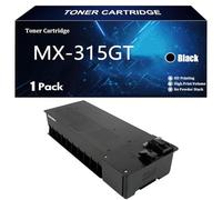 SIWANYS MX-315GT Cartuccia Toner di Ricambio per Sharp MX-315GT MX 315GT per Sharp MX-M266N MX-M356N MX-M316N Stampanti con Chip,Black-1 Pack