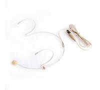 siwetg Pro Dual Ear Hook Mic auricolare testa microfono per tutti XLR 3PIN TA3F Nuovo