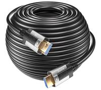 Siwket Cavo in fibra ottica 8K HDMI 10M, HDMI 2.1 48Gbps Ultra High Speed 8K@60Hz 4K @120Hz Dynamic HDR eARC Dolby HDCP 2.2&2.3 per HDTV/proiettore/home theater/TV