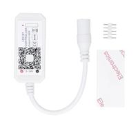 SIWOTED Controller per strisce LED Bluetooth Mini RGB Lampada a colori Illuminazione con telecomando intelligente