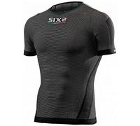 Maglia Intima Tecnica Termica Unisex Sixs TS1L-BT Breezy Touch Nero Carbon M-L