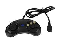 Six Buttons Game Handle Command Pad Accessori in plastica Gamepad per Sega Megadrive per Mega Drive Deluxe Drive Wonder Mega