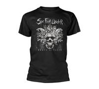 SIX FEET UNDER - DEATH RITUALS BLACK T-Shirt, Front & Back Print Medium