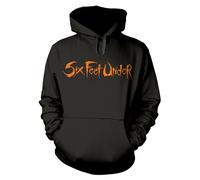SIX FEET UNDER - HAUNTED BLACK Hooded Sweatshirt Small