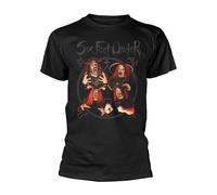SIX FEET UNDER - ZOMBIE BLACK T-Shirt, Front & Back Print XXX-Large