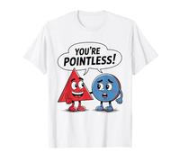 Six is Afraid of Seven Divertente Matematica Humor Design per Bambini Maglietta