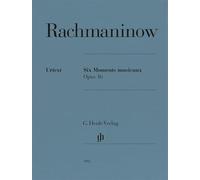 Six Moments musicaux op. 16; Klavier zu zwei Händen