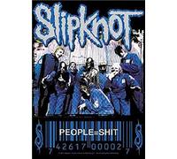 Six-Mour Creations Slipknot People = Shit, Poster Ufficiale in Tessuto, 75 cm x 110 cm