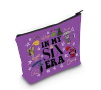 Six Musical Queens Makeup Bag Six The Musical Inspired Gift Broadway Queen Lover Gift in My Six ERA Zipper Bag per fan della musica, Six Era-py2, MB NEL MIO