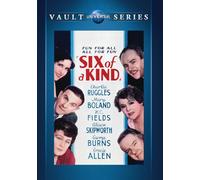 Six of a Kind (DVD) W.C. Fields George Burns Gracie Allen