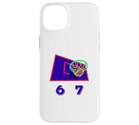 Six Seven 6 7 Basketball Meme Hoop Design Custodia per iPhone 14 Plus