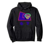 Six Seven 6 7 Basketball Meme Hoop Design Felpa con Cappuccio