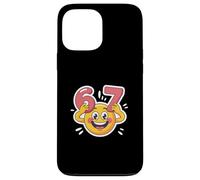 Six Seven 6 7 Emoticon Meme Design Custodia per iPhone 13 Pro Max