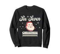 Six Seven 6 7 Funny Christmas 2025 Rizzler Gen Alpha Retro Felpa