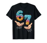 Six Seven 6 7 Ice Cream Hands Meme Graphic per Bambini Maglietta