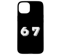 Six Seven 6 7 Meme Design Custodia per iPhone 15 Plus