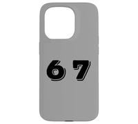 Six Seven 6 7 Meme Design Custodia per iPhone 15 Pro