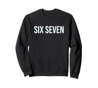 Six Seven 6 7 Meme Design Felpa