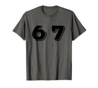 Six Seven 6 7 Meme Design Maglietta