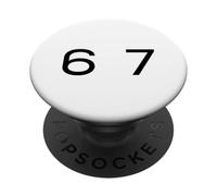 Six Seven 6 7 Meme Design PopSockets PopGrip Adesivo