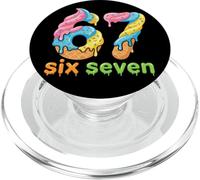 Six Seven 67 Number Ice Cream Drip Meme 6 7 Kids boys Girls PopSockets PopGrip per MagSafe