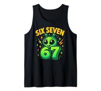 Six Seven Alien Mascotte - Divertente 67 Meme Humor Canotta