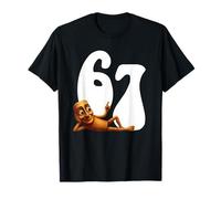 Six Seven Brainrot Tung Sahur AI Generato Meme Joke 6 7 Maglietta