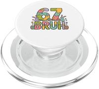 Six Seven Bruh Easter Day 67 Meme Kids Boys Toddlers Funny PopSockets PopGrip per MagSafe