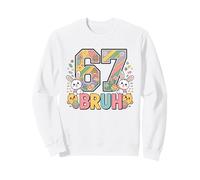 Six Seven Bruh Easter Day Boys Bunny 67 Meme Rabbit Kids Felpa