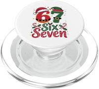 Six Seven Christmas 6 7 Natale Per Ragazzi Uomini Bambini PopSockets PopGrip per MagSafe