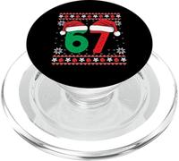 Six Seven Christmas 6 7 Ugly Christmas Maglione K PopSockets PopGrip per MagSafe