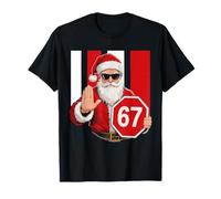 Six Seven Christmas Meme Babbo Natale 67 Humor Xmas Maglietta
