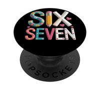 Six Seven Matita Gesso Cuori Scuola Bambini Primo Giorno PopSockets PopGrip Adesivo