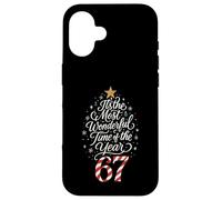Six Seven Meme It's The Most Wonderful Time 67 Natale natalizio Custodia per iPhone 16