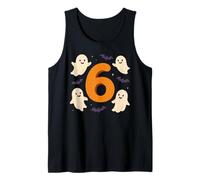 Six Seven Meme Number 6 Carino Fantasmi Costume di Halloween Canotta