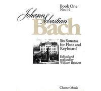 Six Sonatas For Flute And Keyboard Book One (Tascabile)